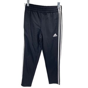 Adidas Boys Athletic Sweatpants Pull On Logo Active Black Size Medium 10/12